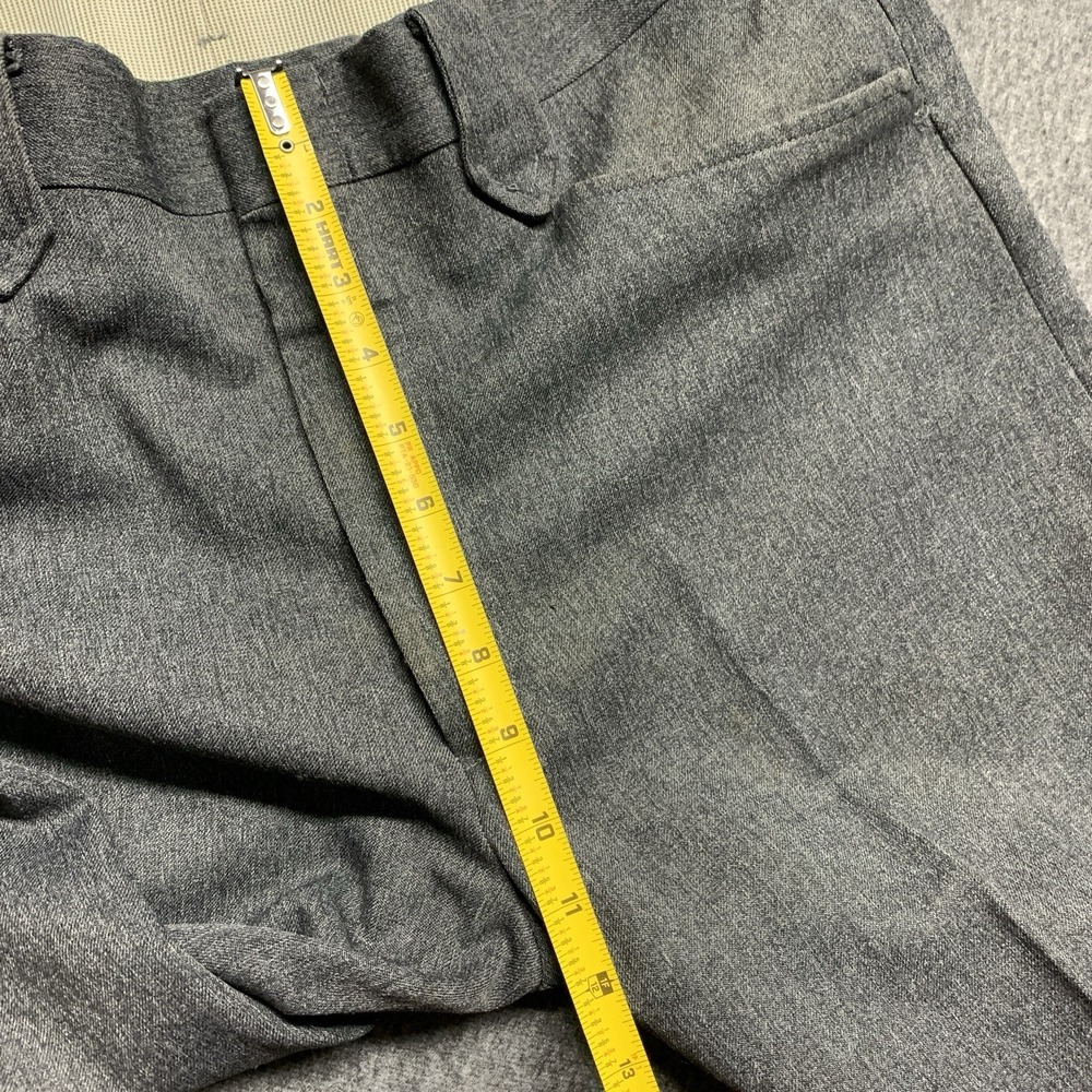 Vtg Mesquite Western Wear Men's Pants in Gray Made In USA - Size 34x31 ACTUAL - Picture 10 of 12